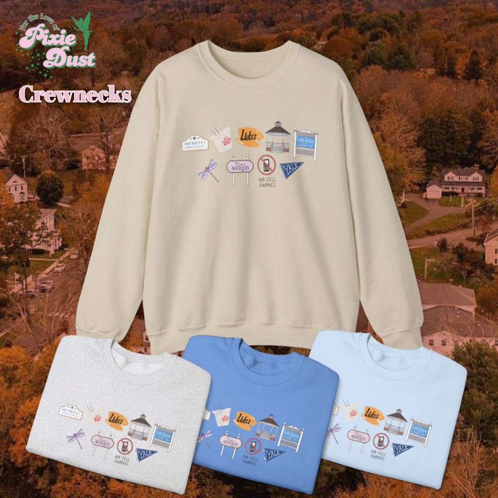 Gilmore Inspired Unisex Heavy Blend Crewneck Sweatshirt