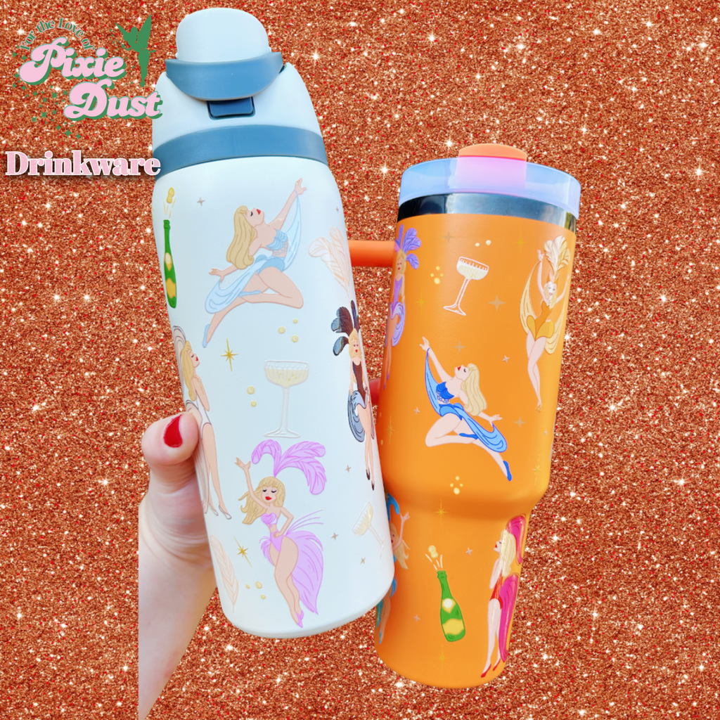 Ready to Ship Showgirl Inspired Drinkware and Bundle