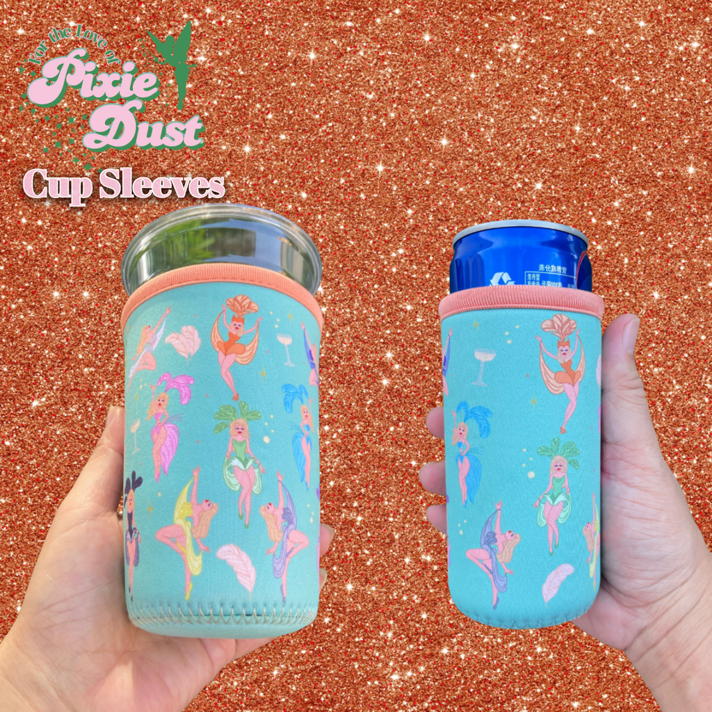 Showgirl Inspired Cup Sleeves/Cozies