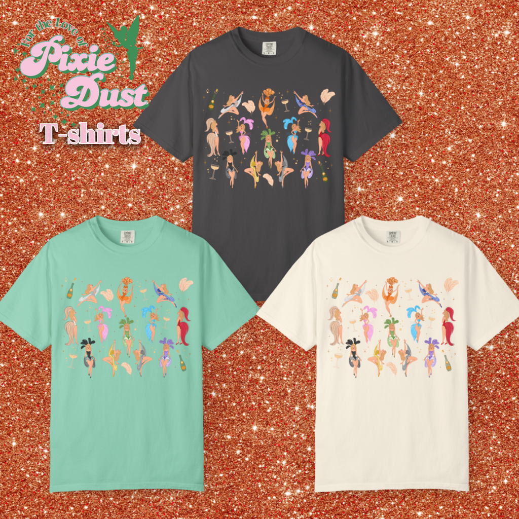 Showgirl Inspired Inspired Unisex Garment-Dyed Comfort Color T-shirt