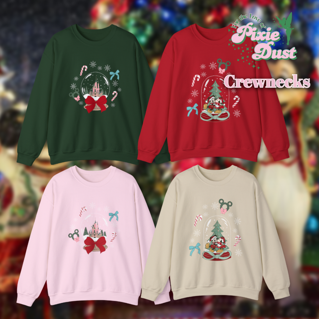 Holiday Season on Main Street Inspired Unisex Heavy Blend Crewneck Sweatshirt
