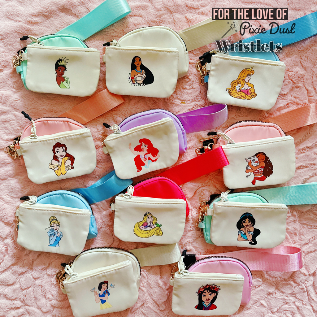 Princess Inspired Dual Wristlets