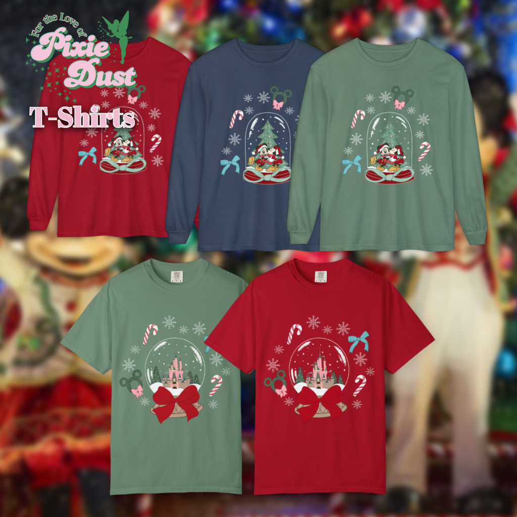 Holiday Season on Main Street Inspired Unisex Garment-Dyed Comfort Color T-shirt