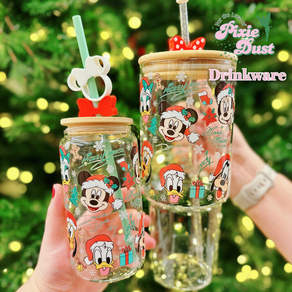 Christmas Sensational Six Autographs on Glassware