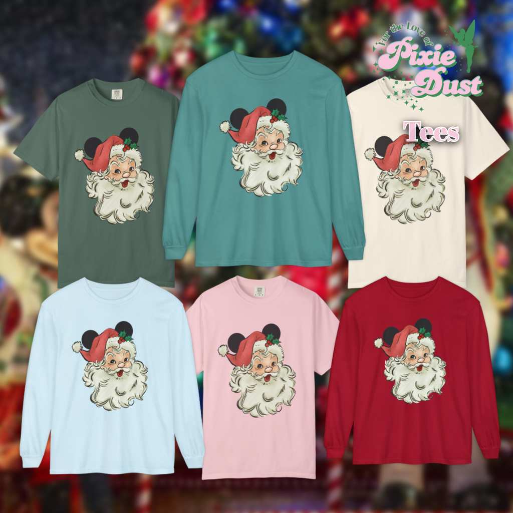 Santa Inspired Unisex Garment-Dyed Comfort Color T-shirt
