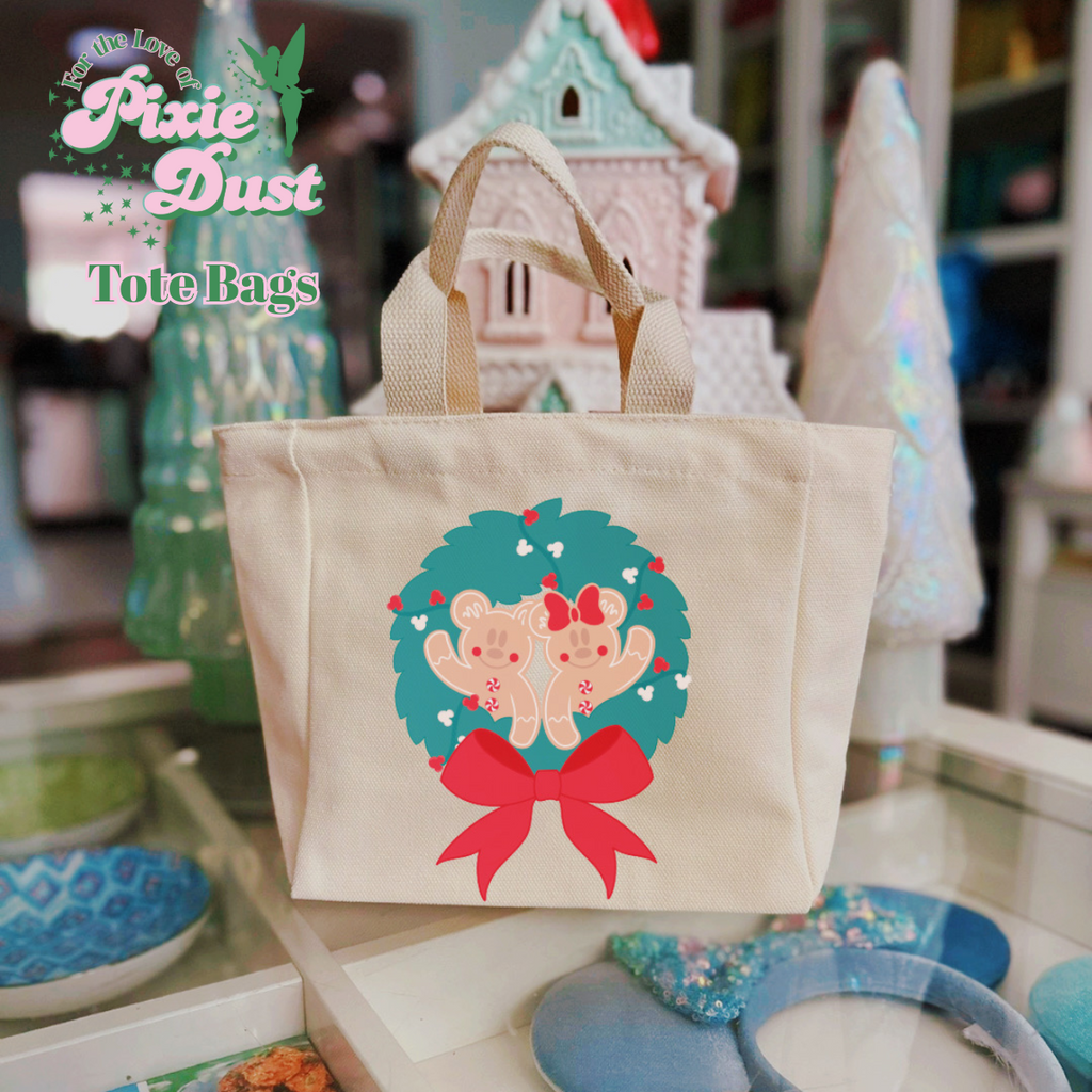 The Merriest Gingerbread Mini Tote Bag