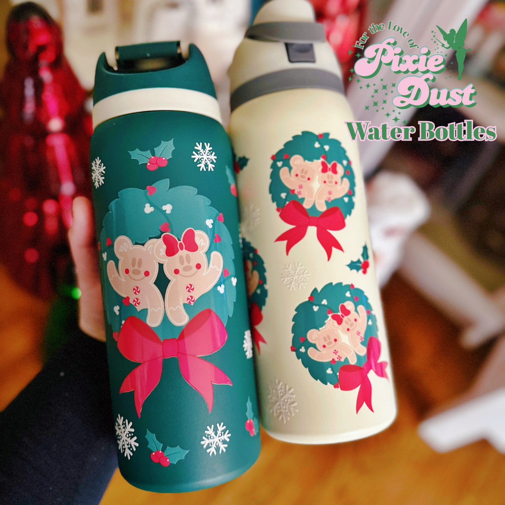 The Merriest Gingerbread Inspired 32 oz Water Bottle