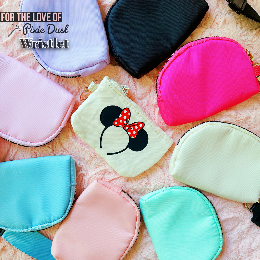 Mouse Ears Inspired Dual Wristlets