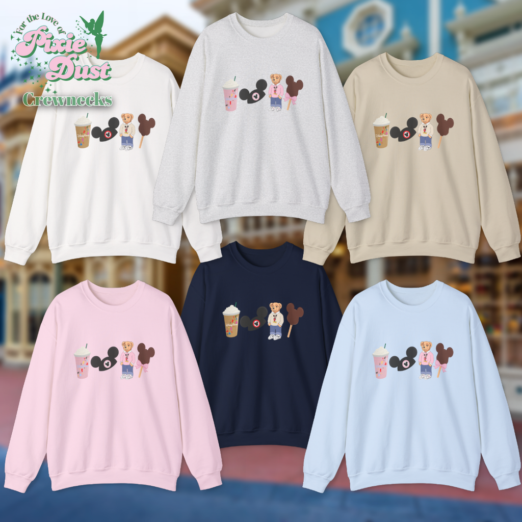 In the Parks Inspired Unisex Heavy Blend Crewneck Sweatshirt