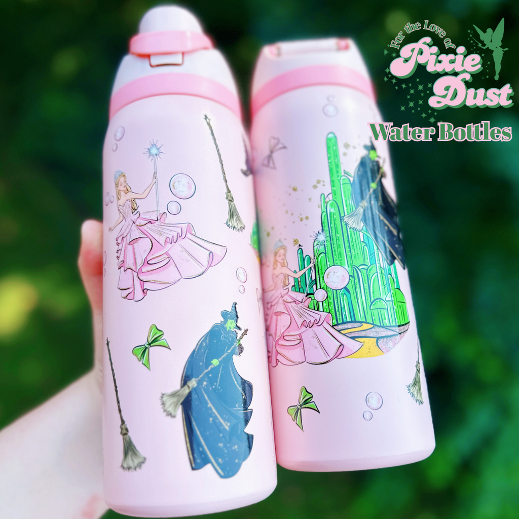 Witch Inspired Movie Inspired 32 oz Sip Stainless Steel Water Bottle