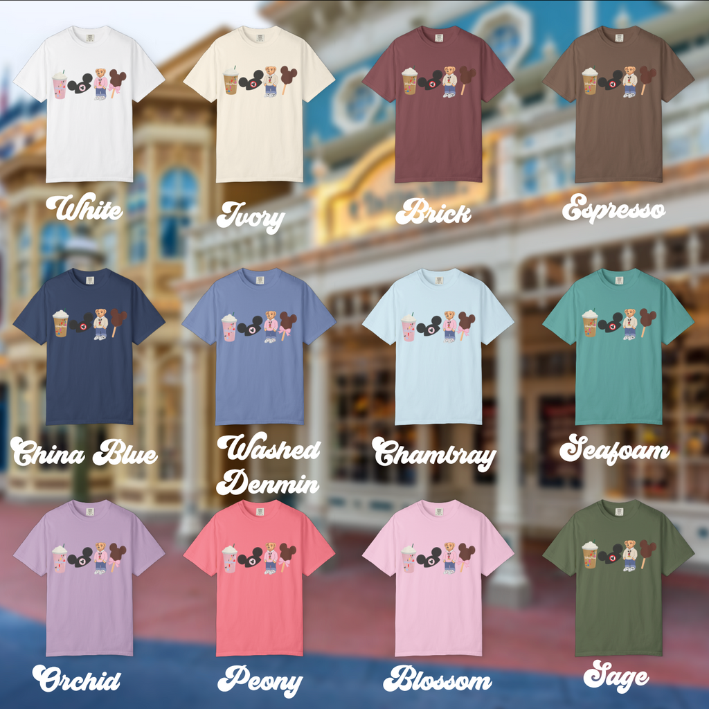 In the Parks Inspired Unisex Garment-Dyed Comfort Color T-shirt