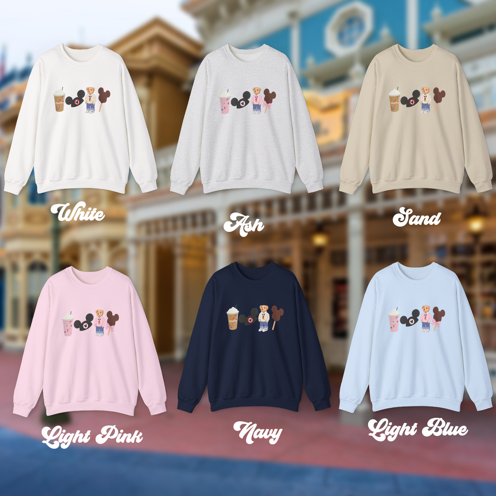 In the Parks Inspired Unisex Heavy Blend Crewneck Sweatshirt