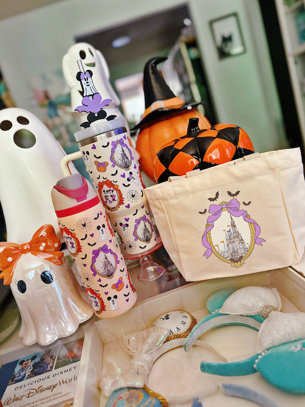 Spooky Times on Main Street Inspired 32 oz Water Bottle, 40 oz Tumbler or Bundle