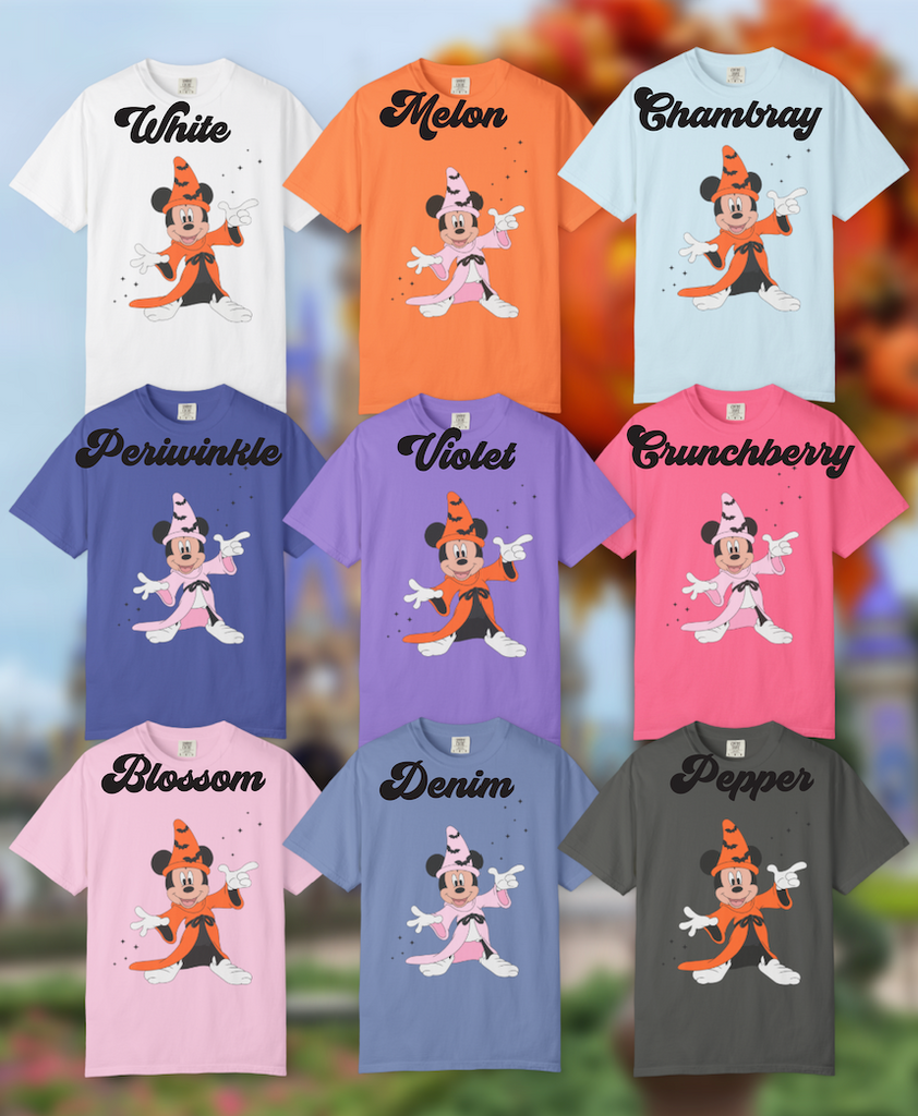 Sorcerer Halloween Inspired Unisex Garment-Dyed Comfort Color T-shirt