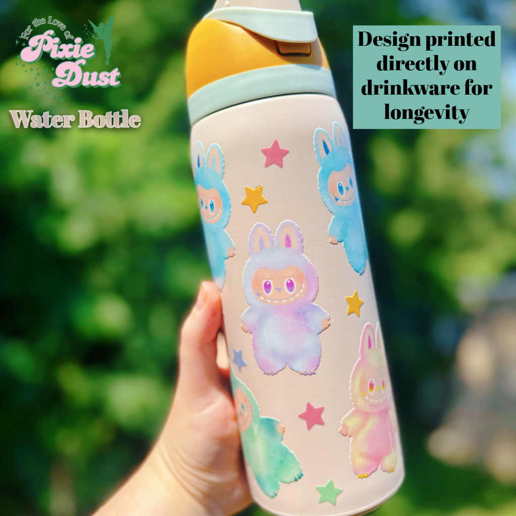 Ready to Ship: Cute Monster Inspired 32 oz Sip Stainless Steel Water Bottle