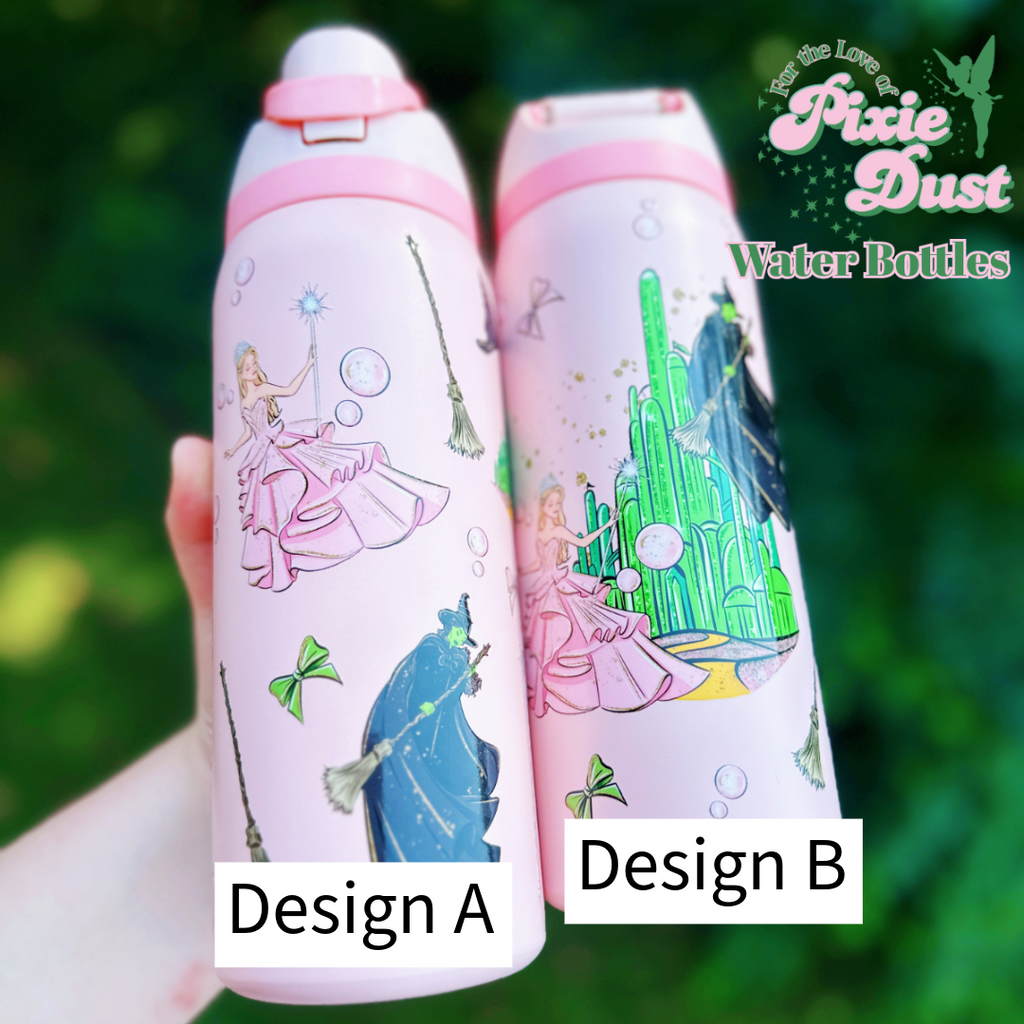 Witch Inspired Movie Inspired 32 oz Sip Stainless Steel Water Bottle