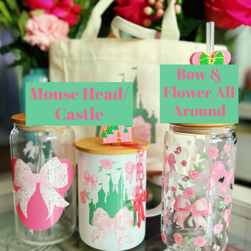 Pretty in Pink Inspired Reusable Drinkware
