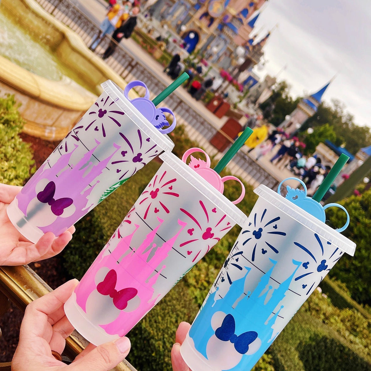 Starbucks Straw Topper - Disney Castle