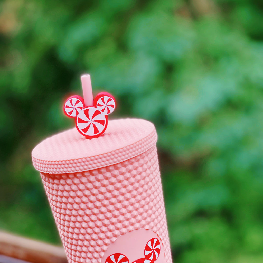 Peppermint Straw Topper