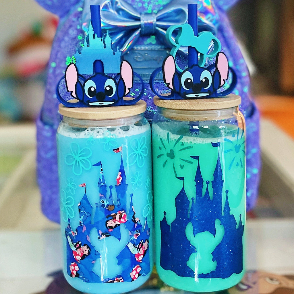 626 Character Castle Inspired Glass Cans