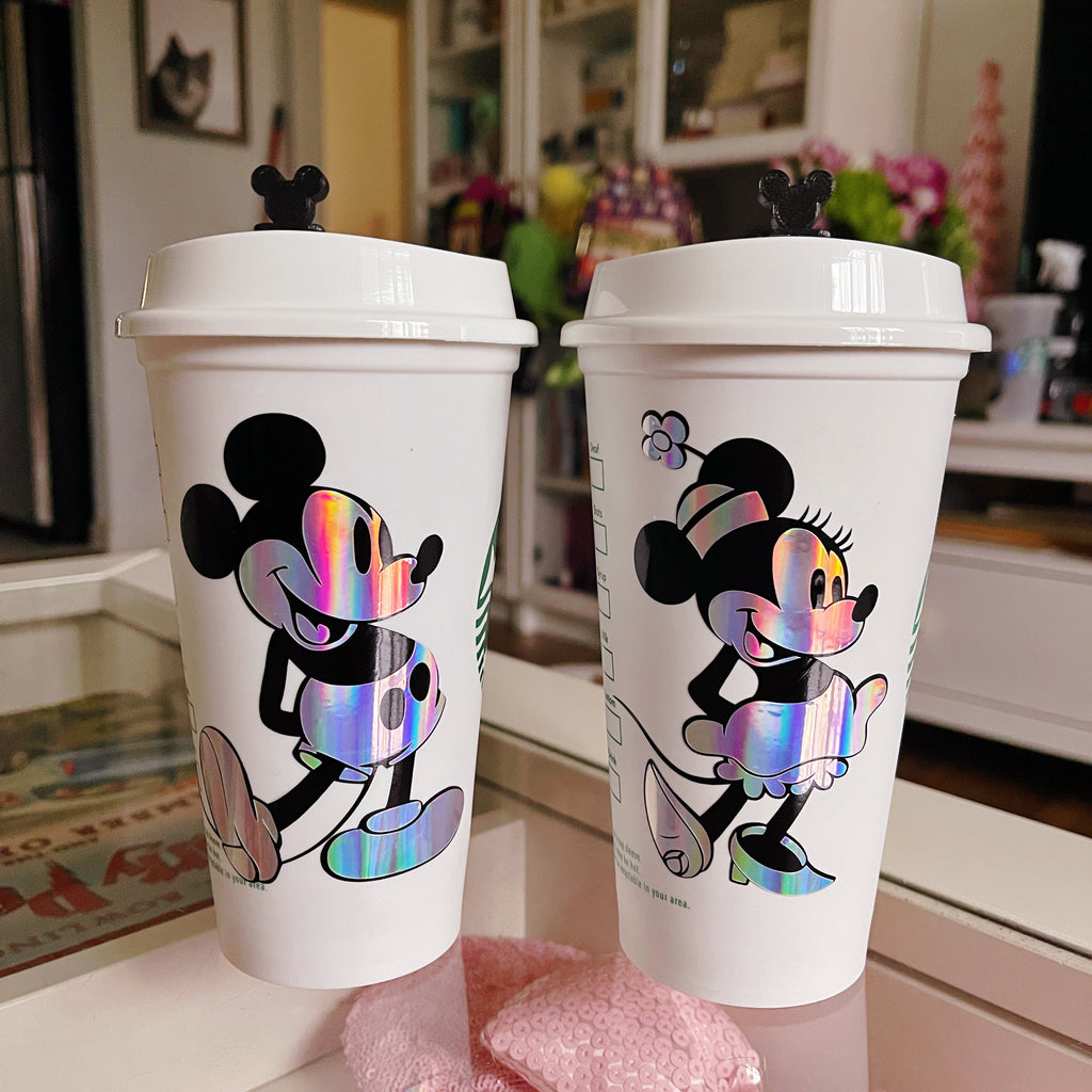Pastel Castle w/ Balloons and Fairy on 40 oz Tumblers