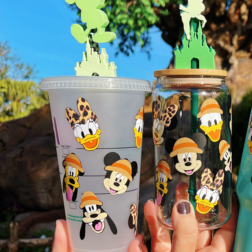 Safari Character Mouse and Friends Faces Inspired Drinkware